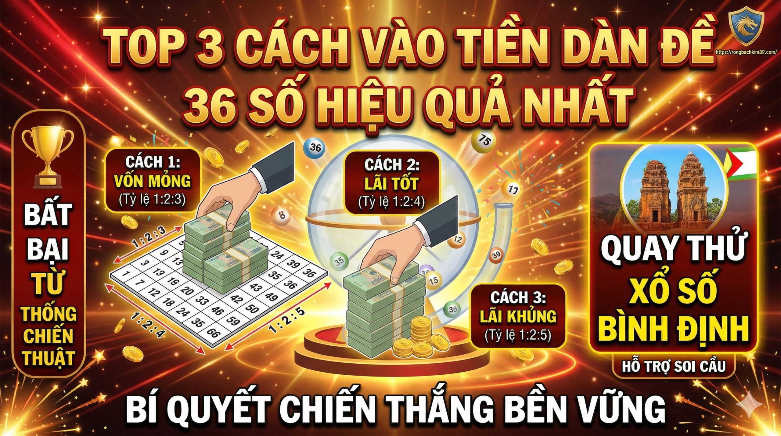 Top 3 Cách Vào Tiền Dàn Đề 36 Số Hiệu Quả Nhất